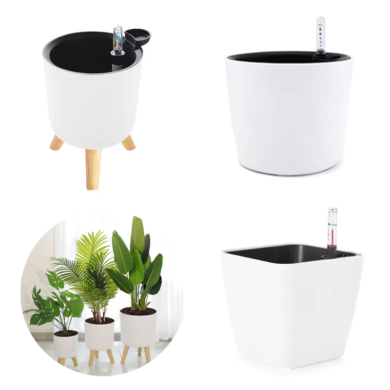 Self Watering Insert - 1PC Indoor Plastic Bloempot Zelfwatergevende plantenpot
