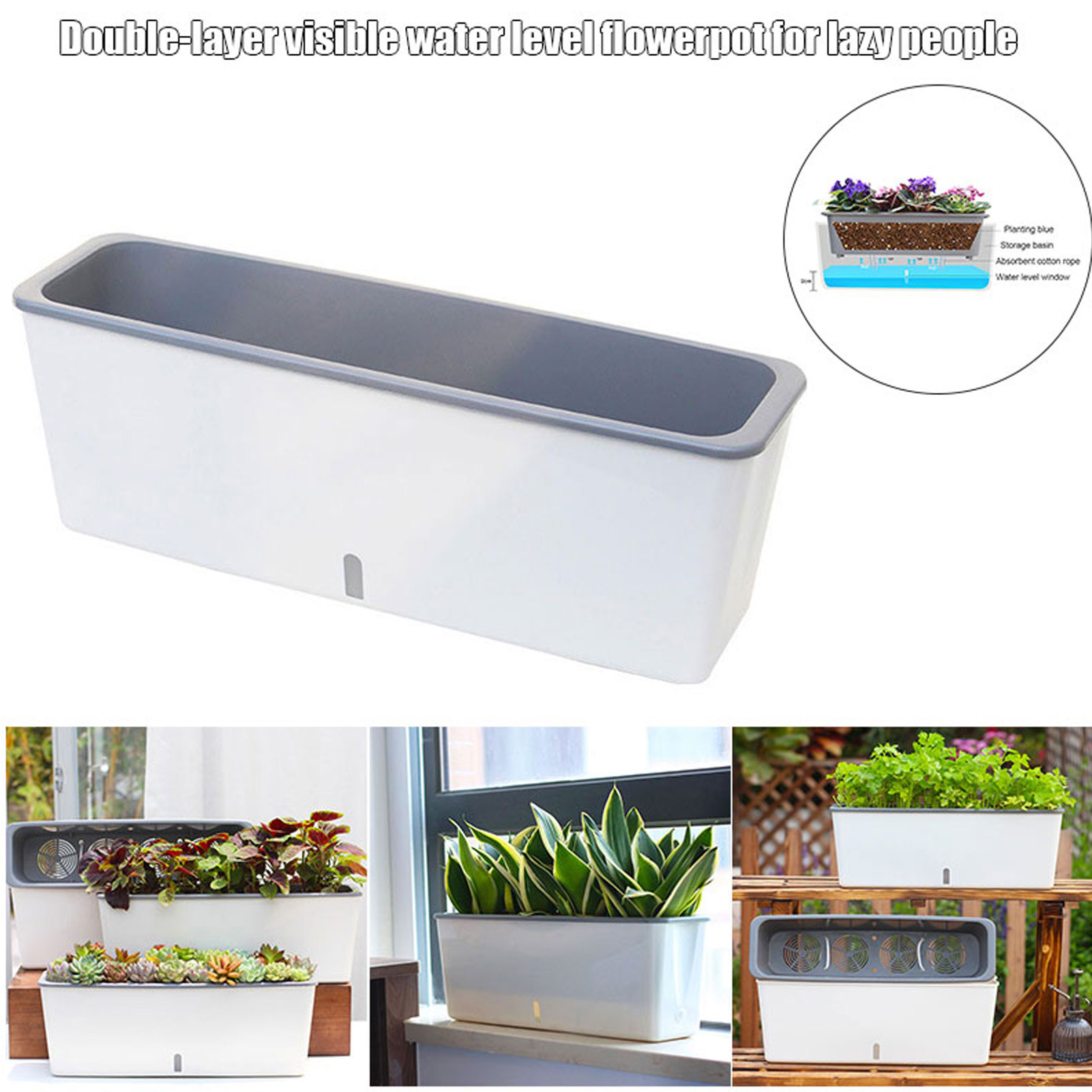 Zelfwatergevende plantenbakken - Self Watering Insert recensie en prijs