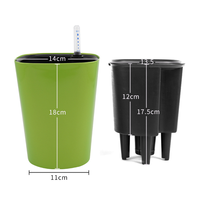 1PC Indoor Plastic Bloempot Ze - Self Watering Insert recensie en prijs