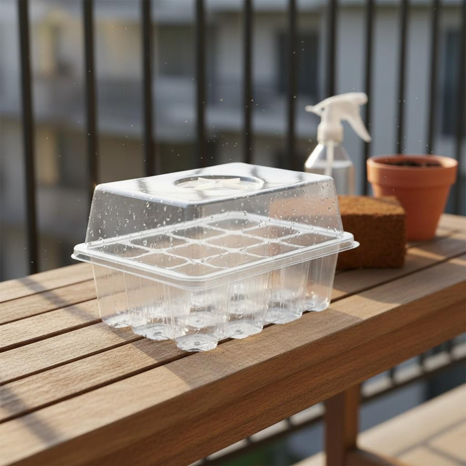 12-delige kiembak met ingebouw - Humidity Dome Kit recensie en prijs