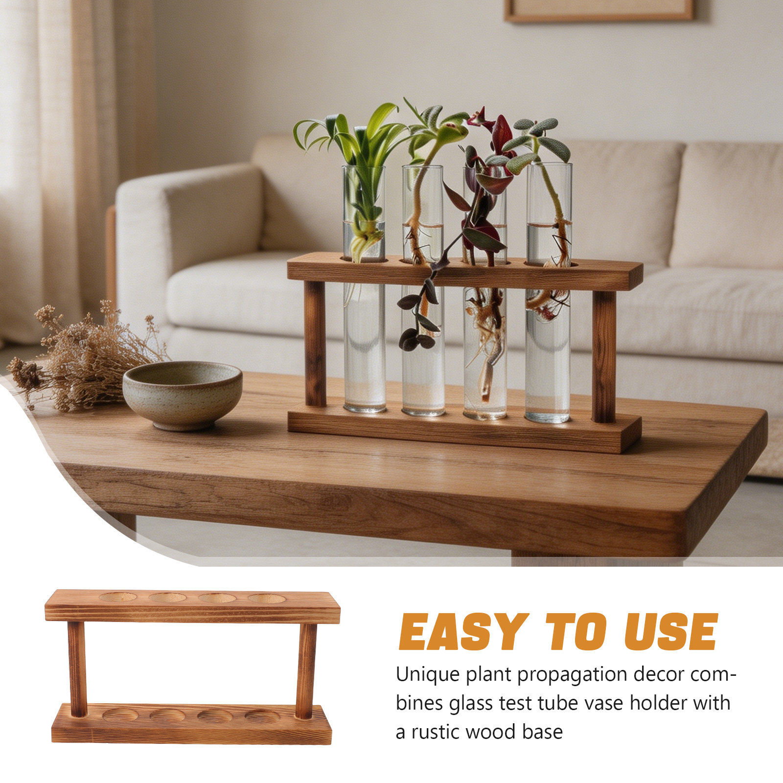 Houten plantenvermeerderingsst - Propagation Station Vase recensie en prijs